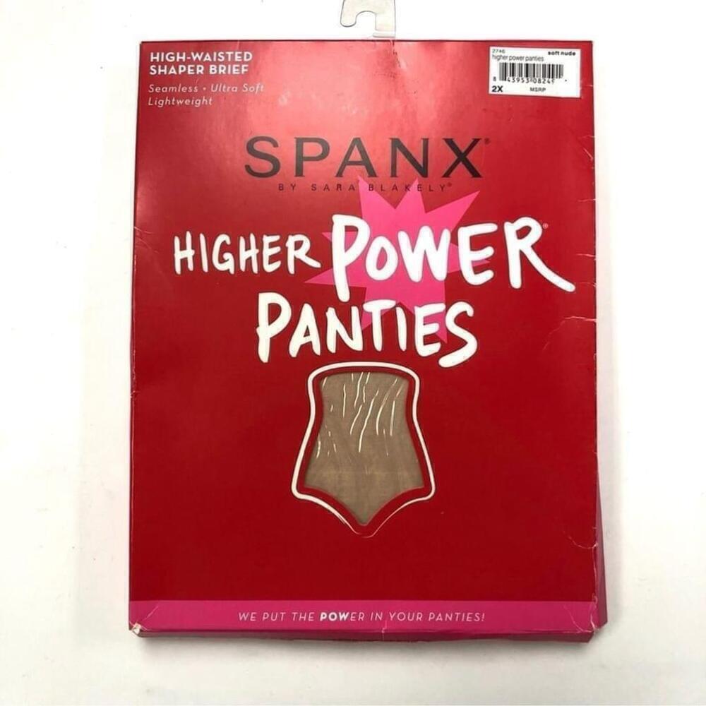 SPANX higher power panties nude 2X